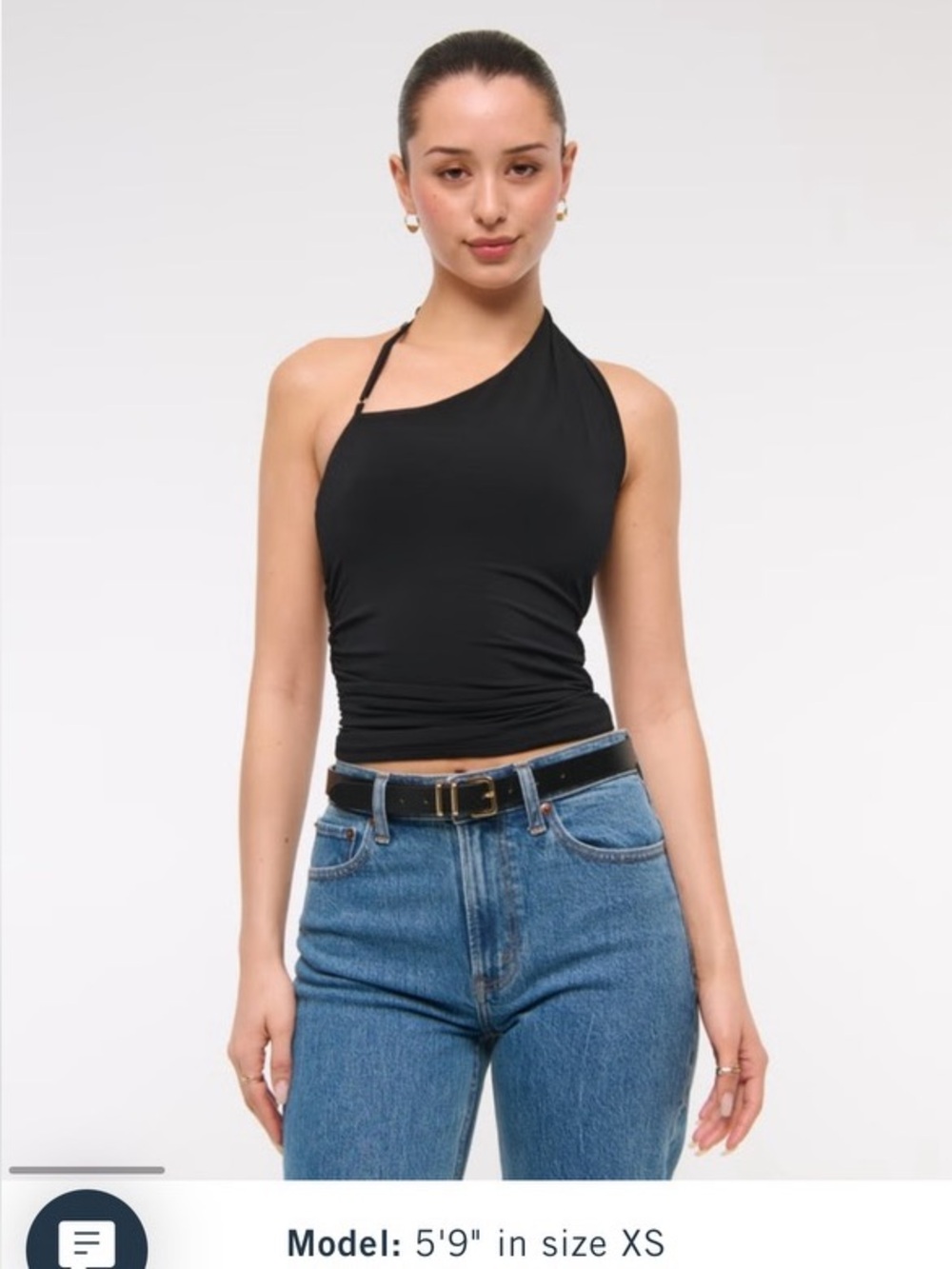 Abercrombie and Fitch Asymmetrical Strap Top